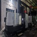 工期快到了台湾高明龙门机型：KCM-2000SV-P三硬轨法兰.